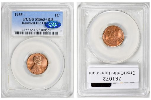 1955 Double Die Lincoln Cent