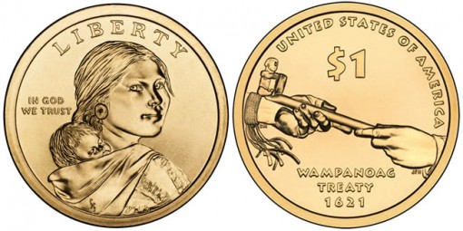 2011 Native American $1 Coins (US Mint images)