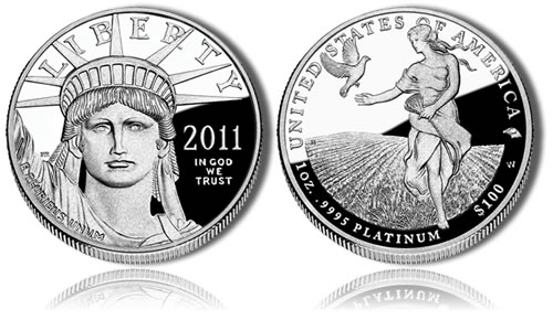 2011 Proof Platinum Eagle Coin