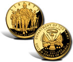 2011 United States Army $5 Gold Coin
