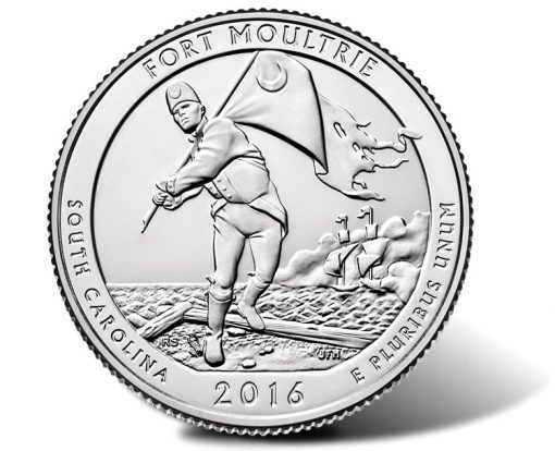 2016 Fort Moultrie Quarter