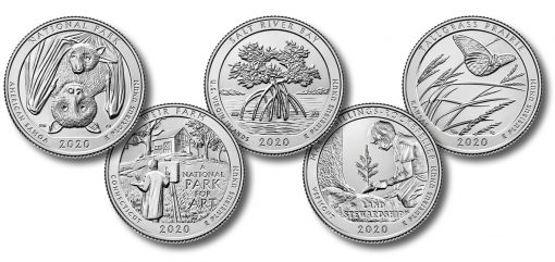 2020 America the Beautiful Quarter Images