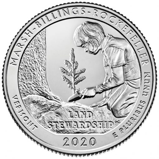 2020 Marsh-Billings-Rockefeller National Historical Park Quarter