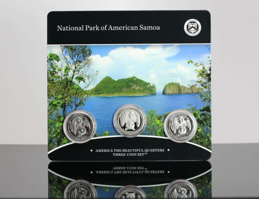 2020 National Park of American Samoa Quarter Three-Coin Set