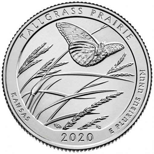 2020 Tallgrass Prairie National Preserve Quarter