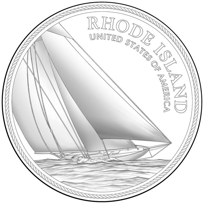 2022 American Innovation Dollar Design for Rhode Island