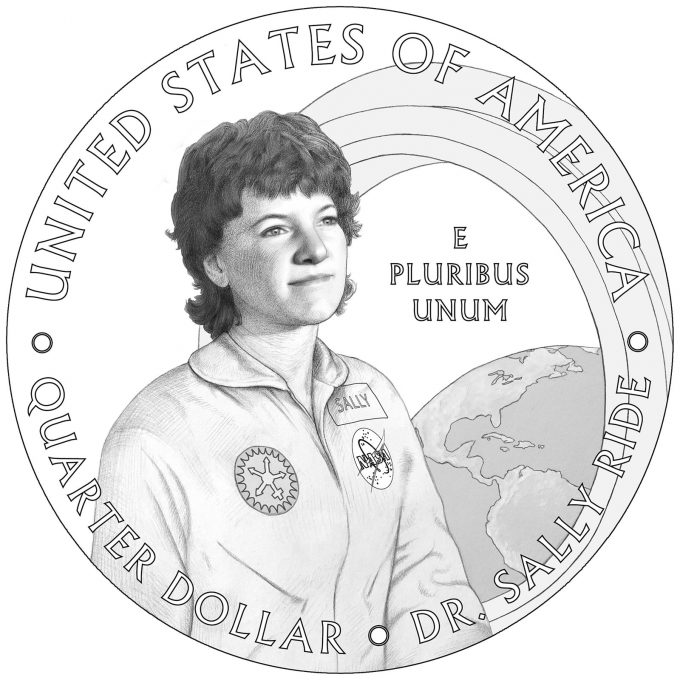 2022 American Women Quarter for Dr. Sally Ride