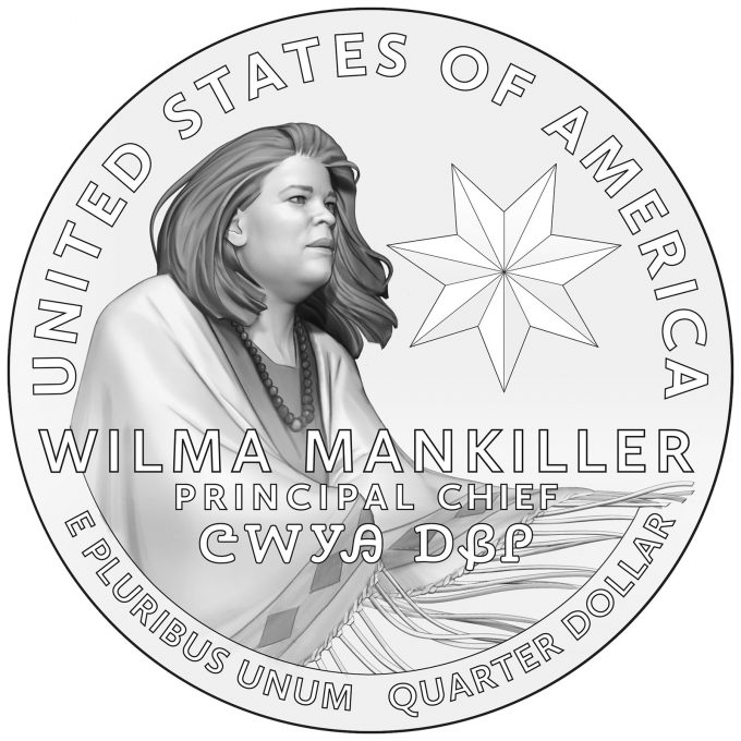 2022 American Women Quarter for Wilma Mankiller