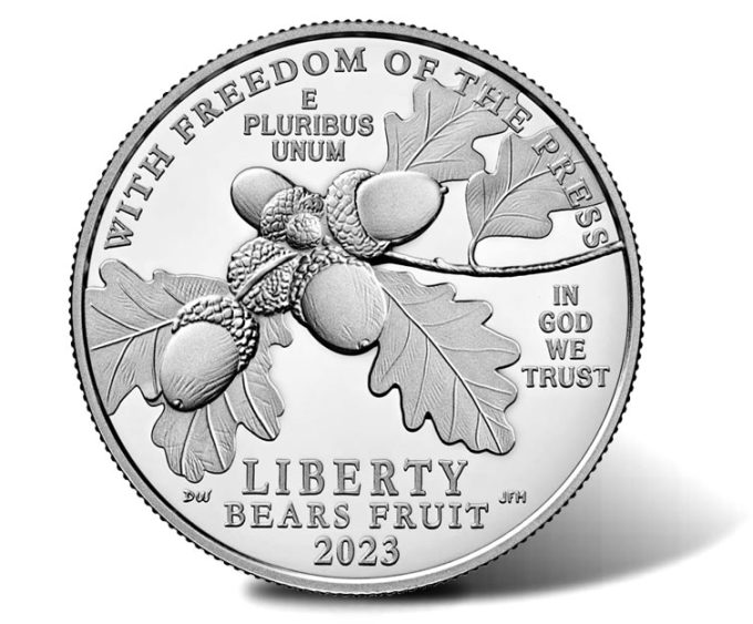 2023-W Proof American Platinum Eagle – Obverse