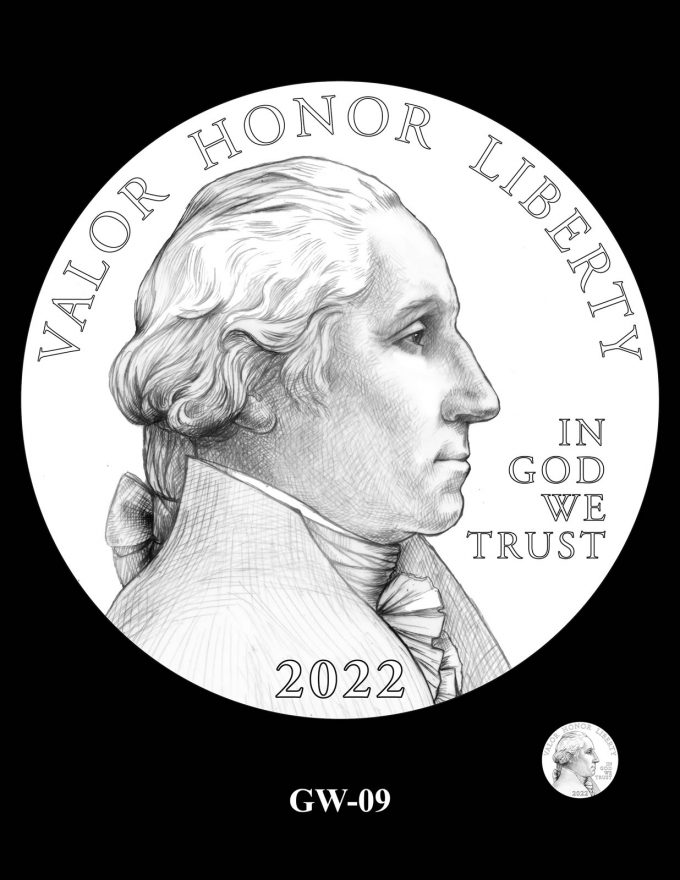 American Women Quarter, Obverse Candidate Design GW-09