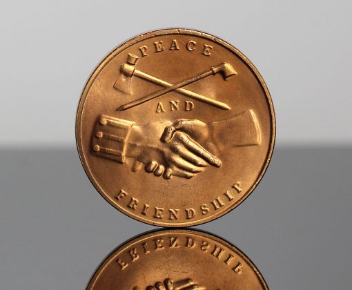 Andrew Jackson Presidential Bronze Medal - Reverse