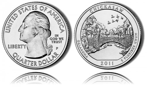 Chickasaw National Recreation Area Quarter