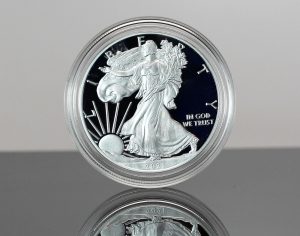 Classic 2021-W Proof American Silver Eagle (obverse)