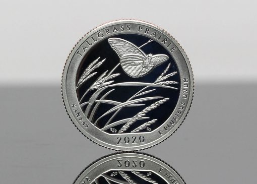 CoinNews Photo 2020-S Proof Tallgrass Prairie National Preserve Quarter