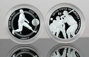 CoinNews photo 2022-P Proof Negro Leagues Baseball Silver Dollar with Privy Mark