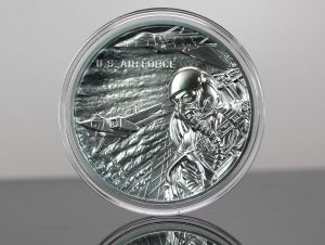 CoinNews photo U.S. Air Force Silver Medal - obverse
