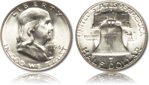 Franklin Silver Half Dollar