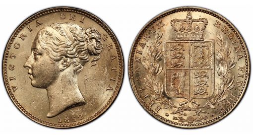 Great Britain 1852 Sovereign