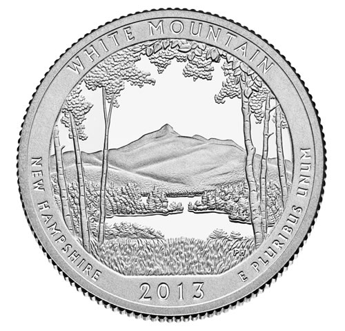 Image of White Mountain National Forest Quarter