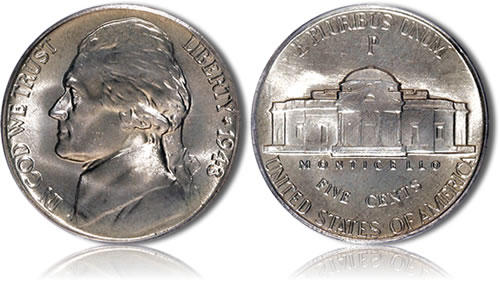 Jefferson Silver Nickel