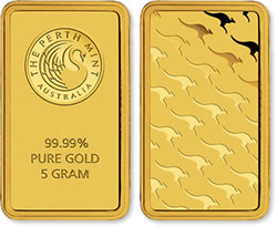 Kangaroo Minted Gold Bar