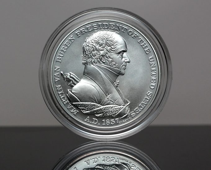 Martin Van Buren Presidential Silver Medal