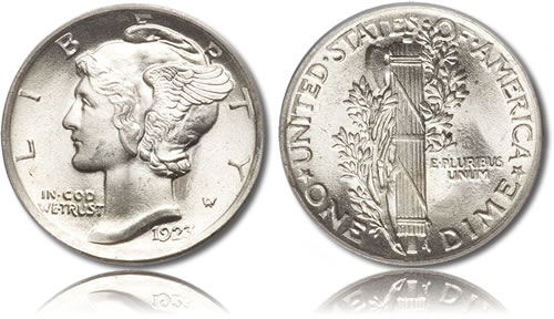 Mercury Silver Dime