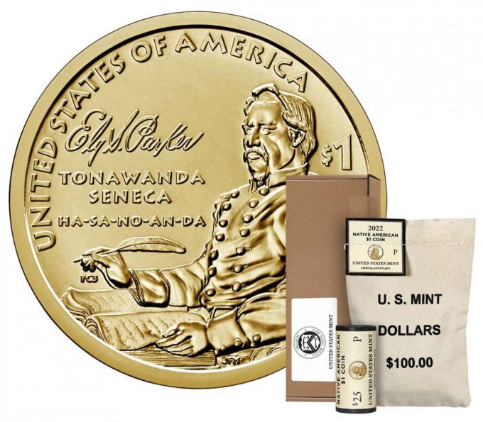 U.S. Mint product image for the 2022 Native American dollar