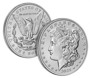 Mint images 2021-D Morgan Silver Dollar