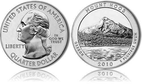 Mount Hood National Forest Silver Bullion Coin