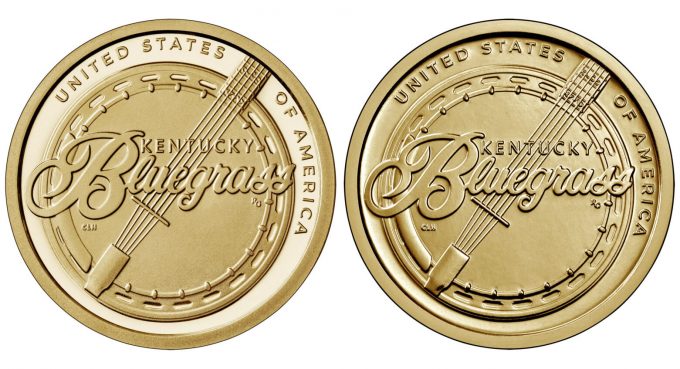Proof and Uncirculated 2022 Kentucky American Innovation Dollar Images