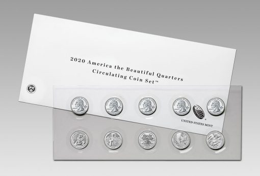 U.S. Mint image - 2020 America the Beautiful Quarters Circulating Coin Set