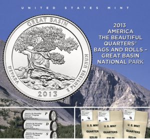 US Mint Promotion image for 2013 Great Basin Quarter Products