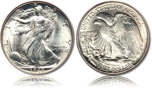 Walking Liberty Silver Half Dollar